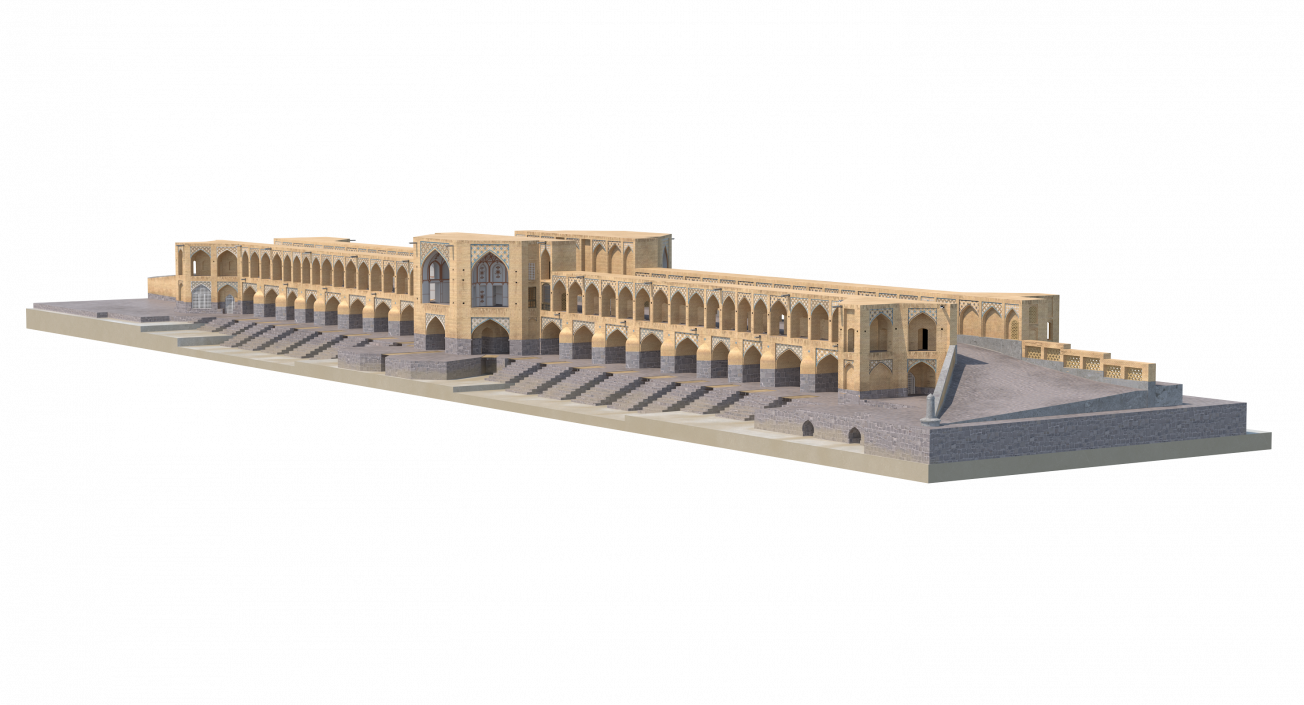 Khaju Bridge 3D