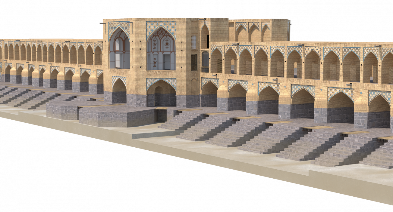 Khaju Bridge 3D