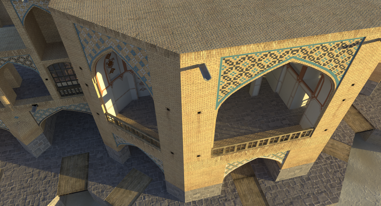 Khaju Bridge 3D