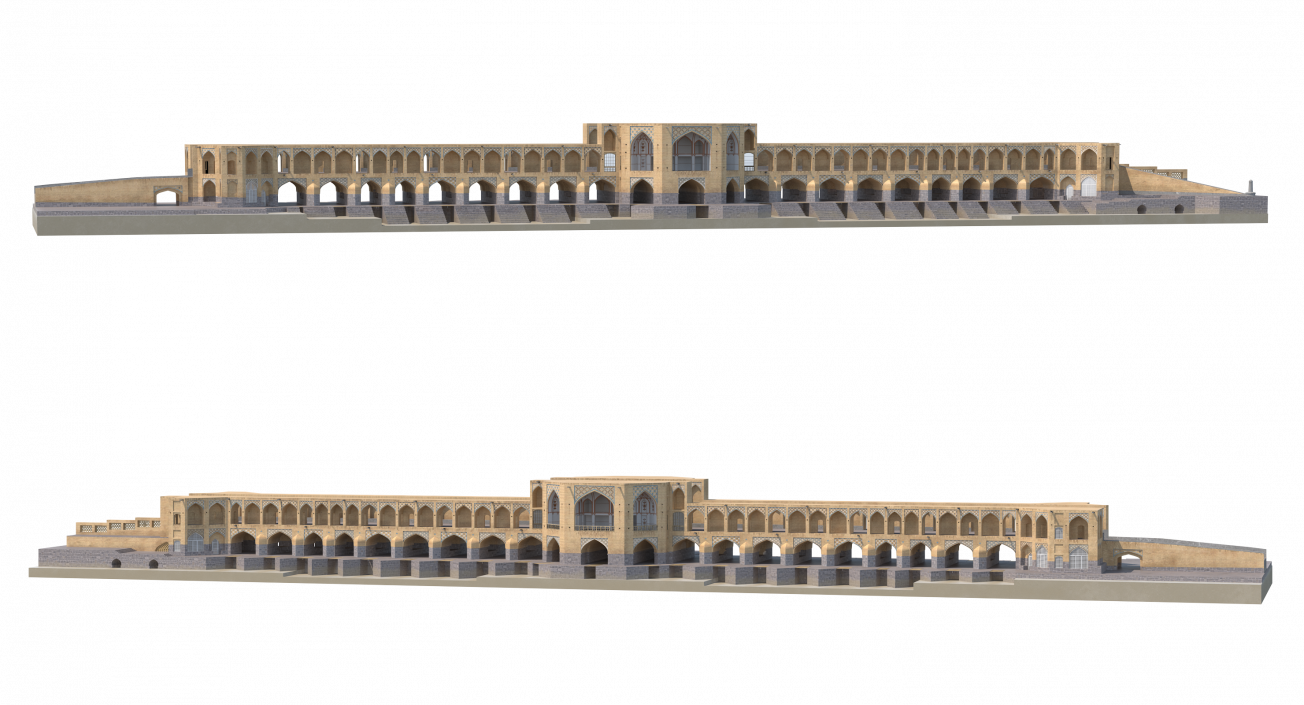 Khaju Bridge 3D