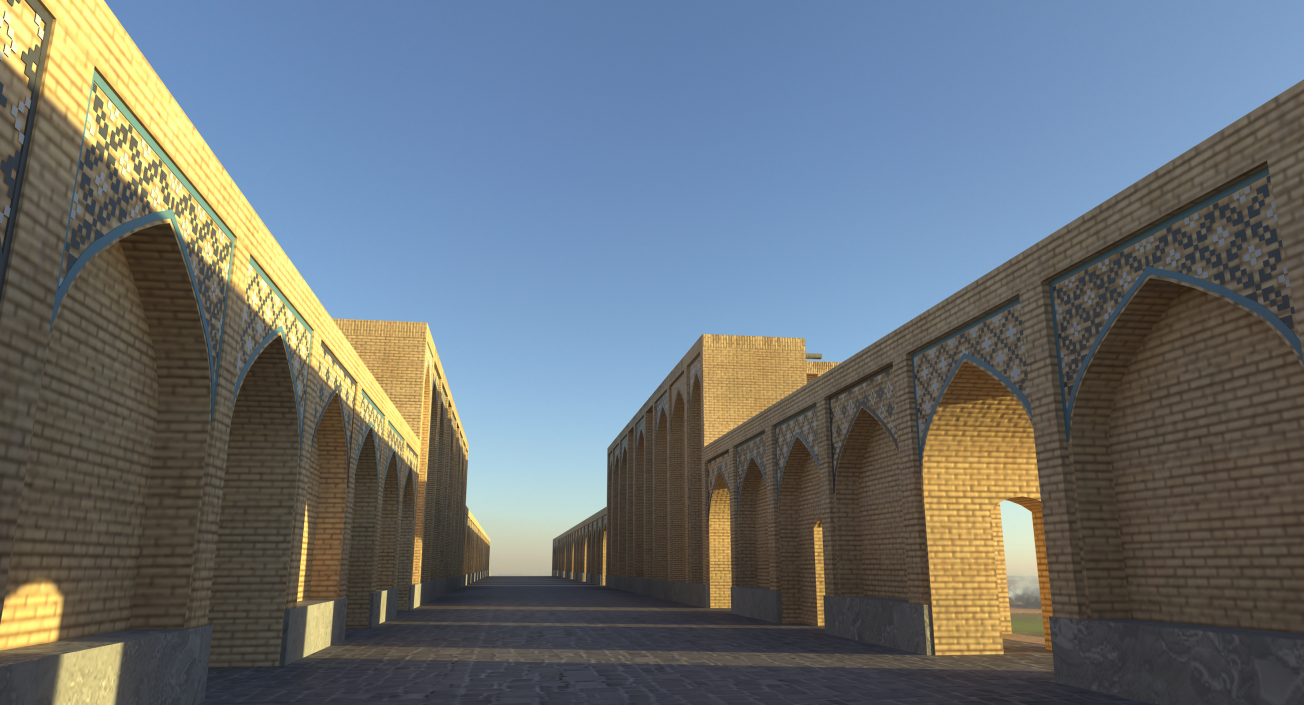 Khaju Bridge 3D