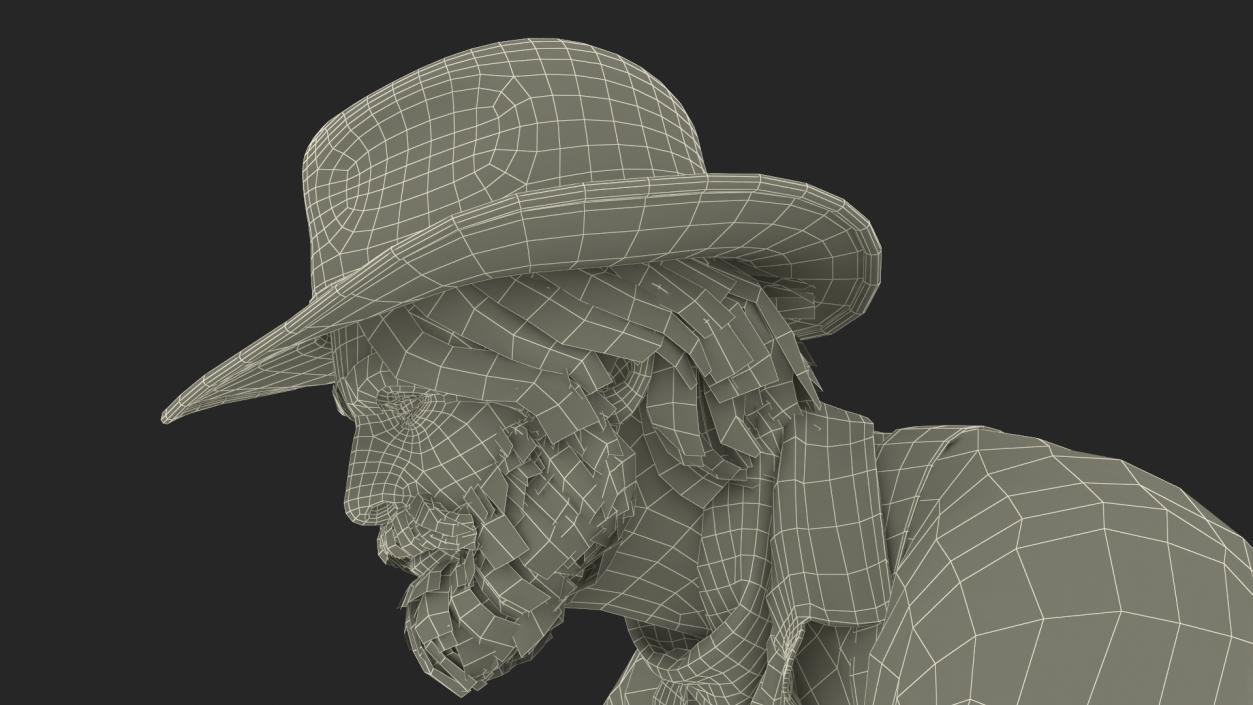 3D Working Gold Rush Miner model