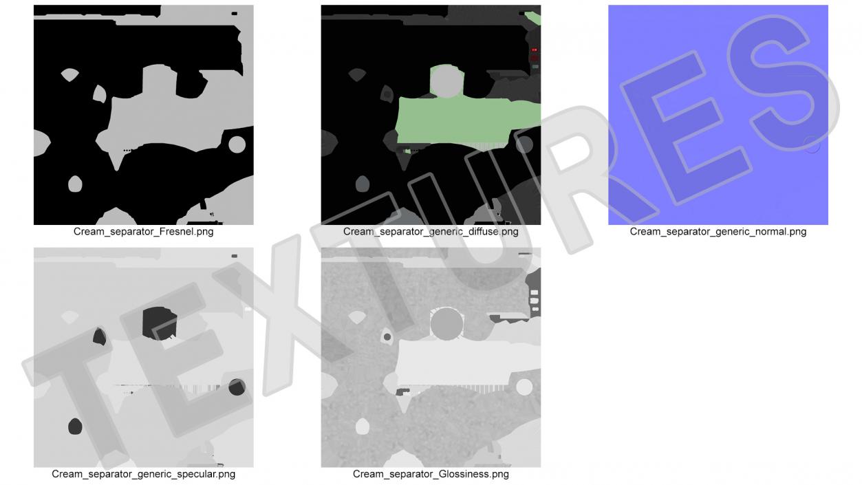 3D Cream Separator Generic model