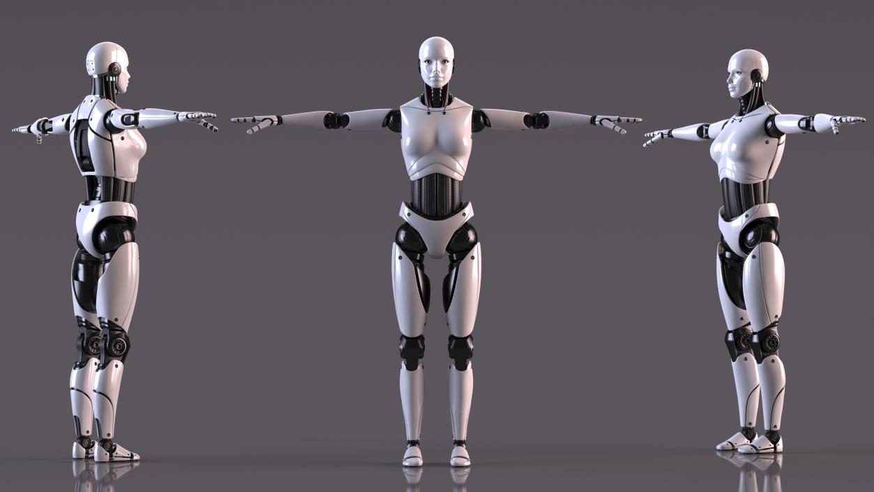 Rigged Robots Collection 11 3D