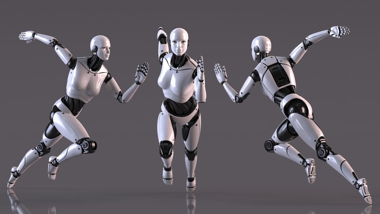 Rigged Robots Collection 11 3D