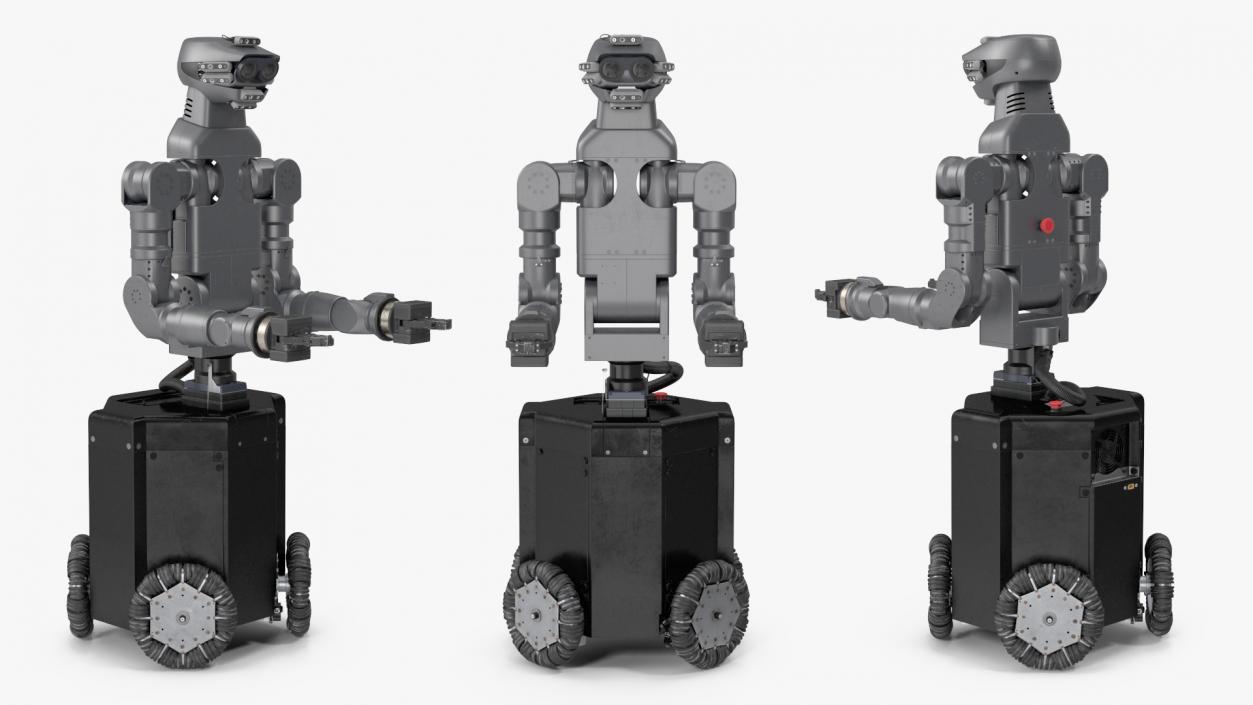 Rigged Robots Collection 11 3D