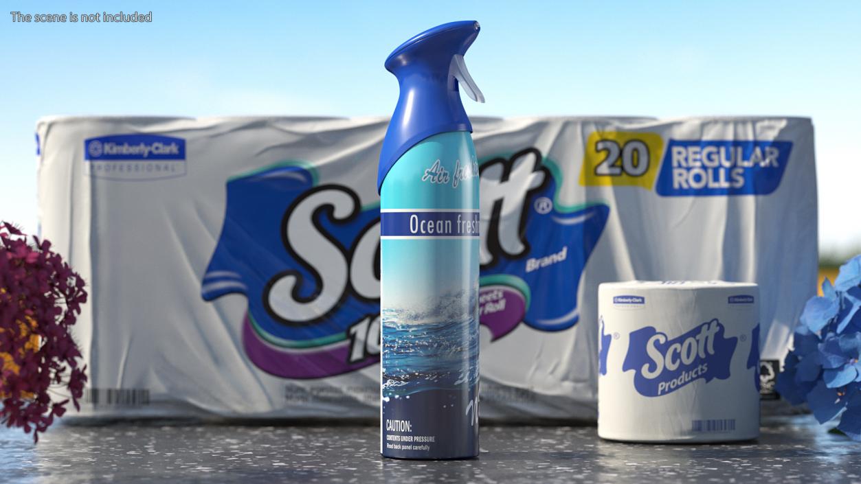 3D model Air Freshener Ocean Spray