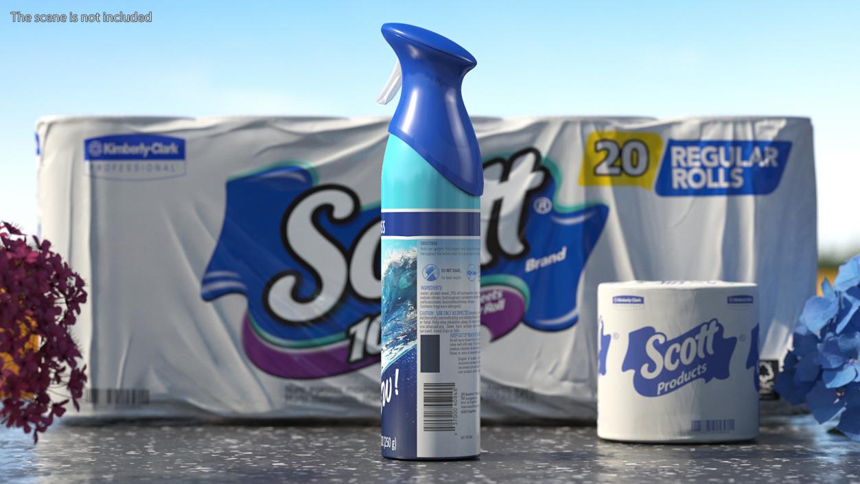 3D model Air Freshener Ocean Spray