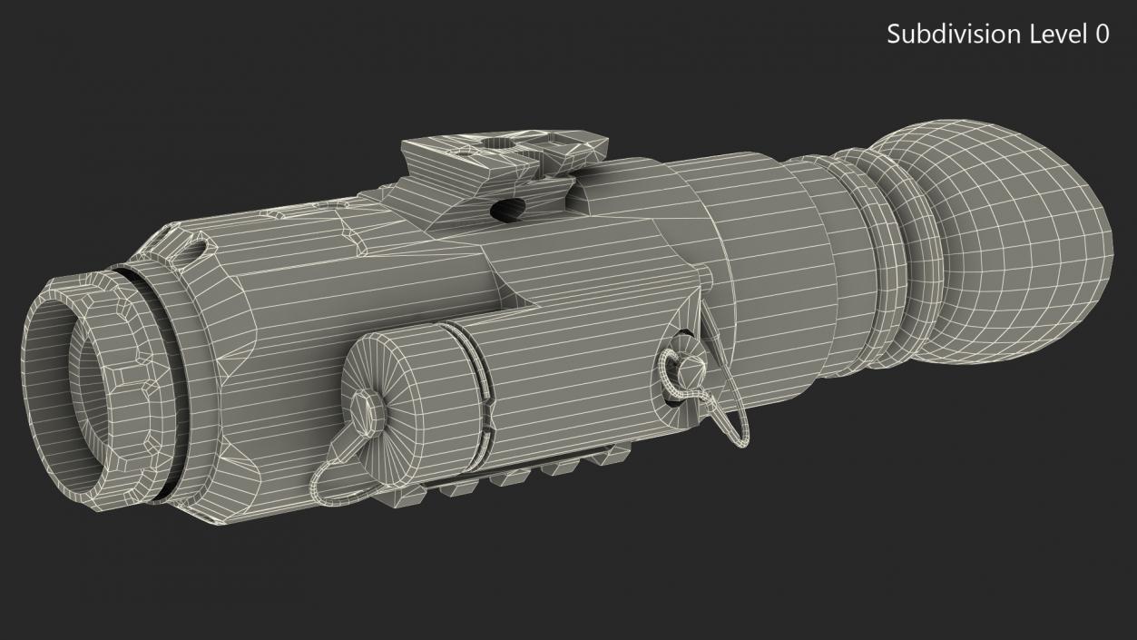 3D model Thermal Weapon Scope