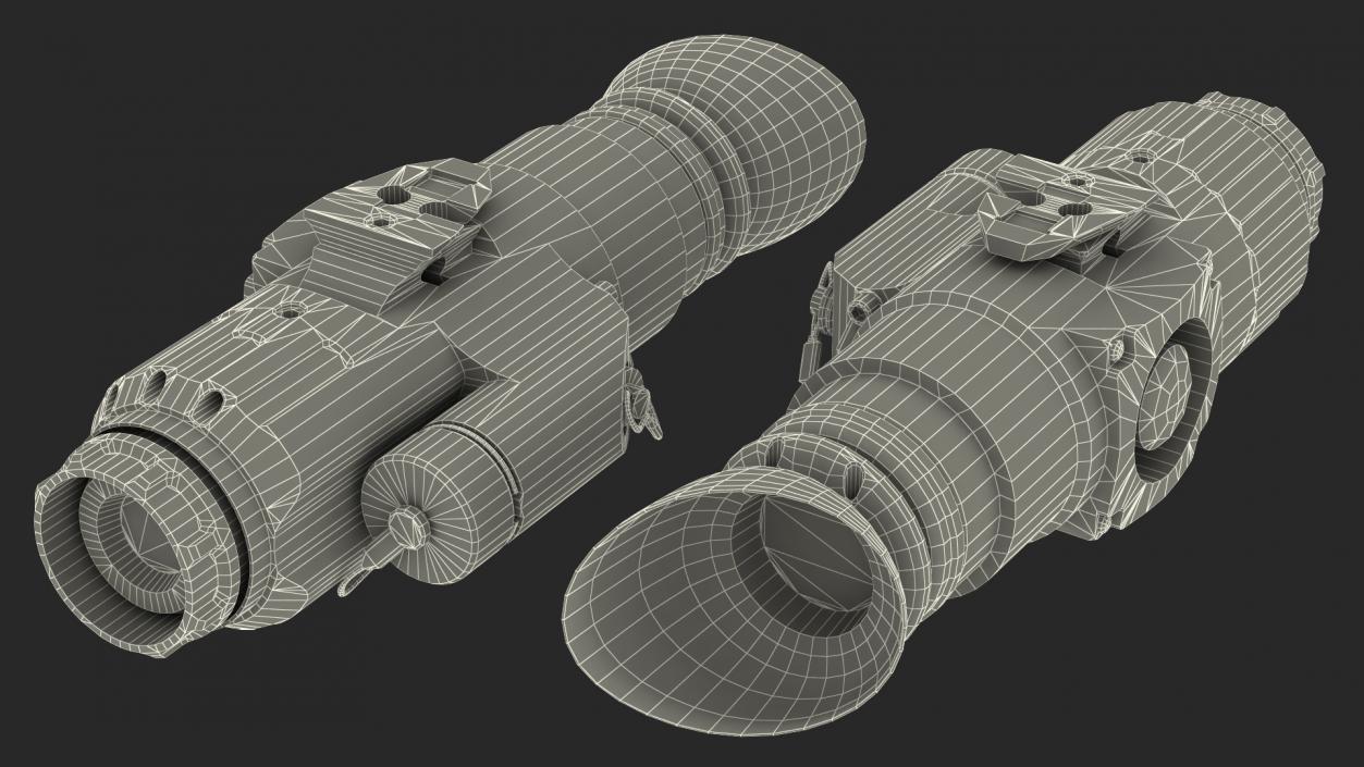 3D model Thermal Weapon Scope