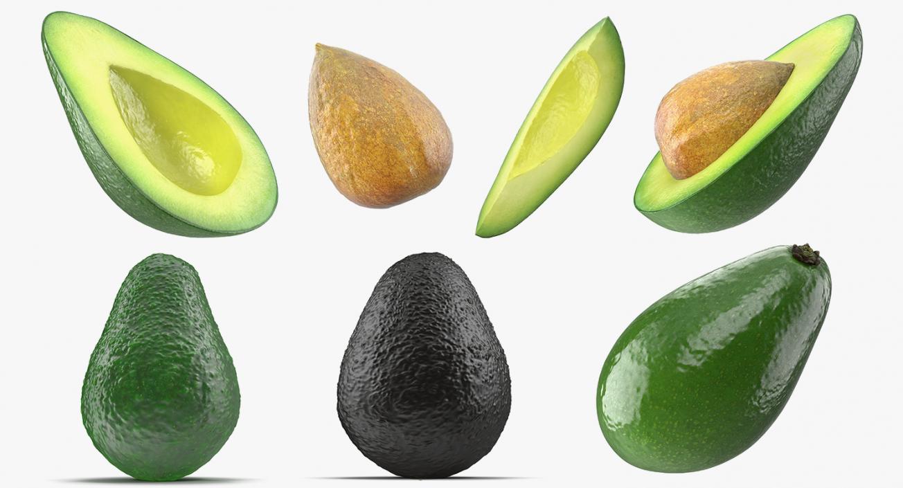 3D model Avocado Collection 2