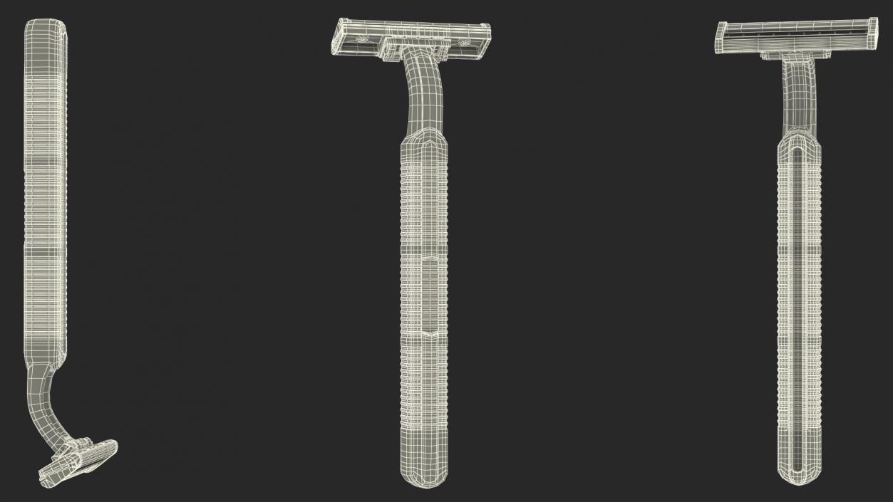 3D Disposable Razor