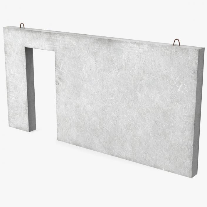 Concrete Panel Door 3D model