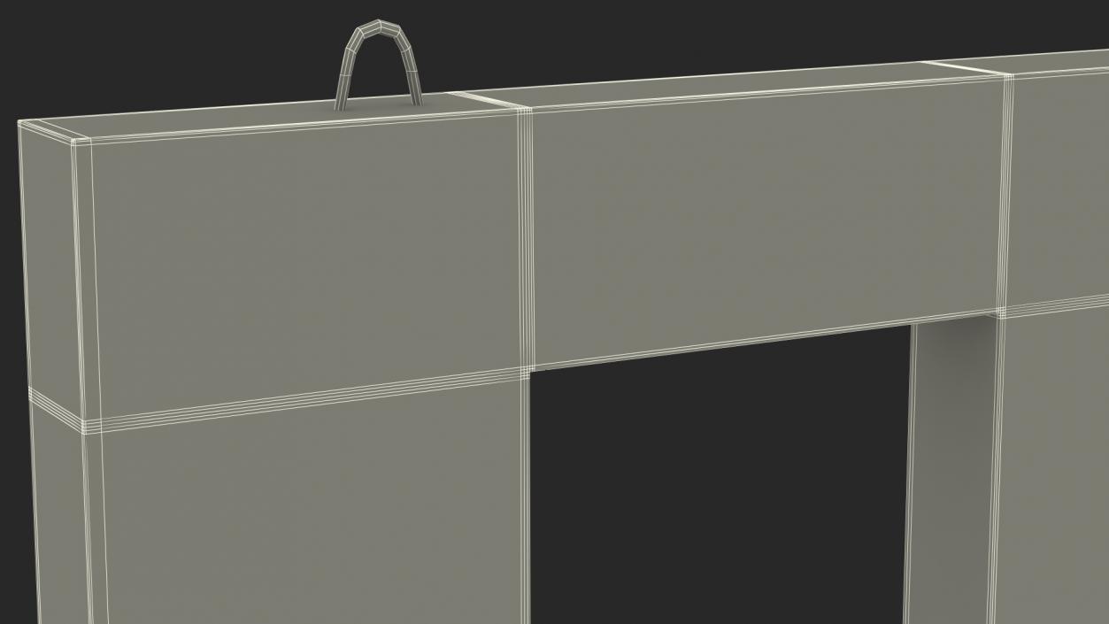 Concrete Panel Door 3D model