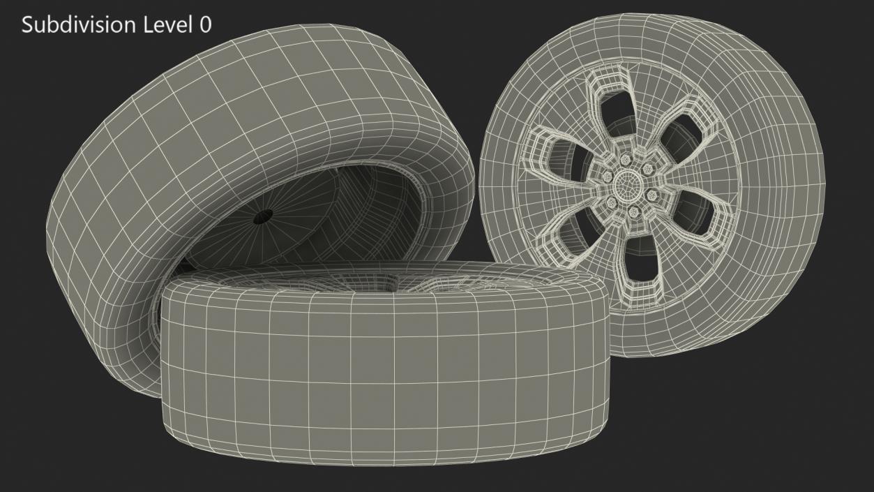 3D Ford F-150 Lightning Wheel