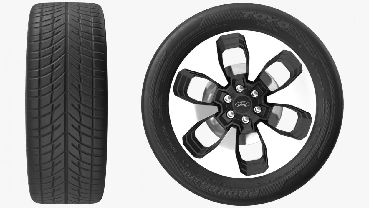 3D Ford F-150 Lightning Wheel