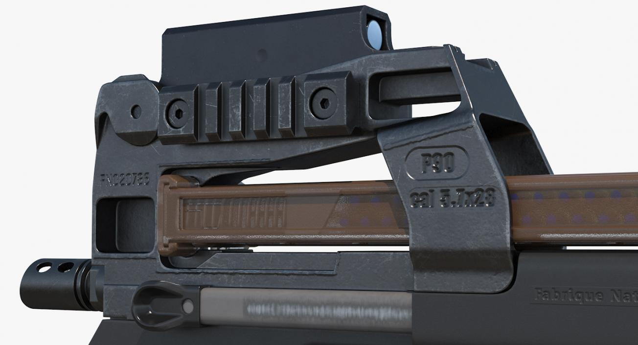 3D model FN P90 Personal Defense Weapon