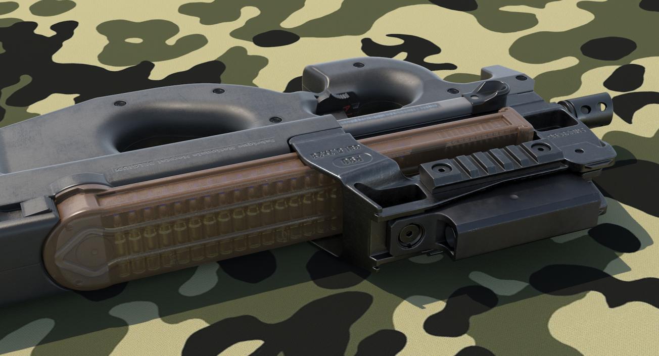 3D model FN P90 Personal Defense Weapon