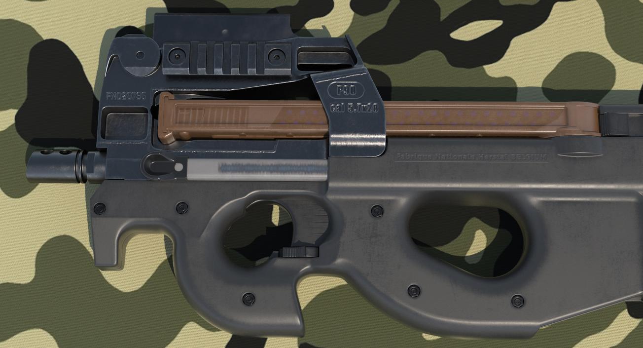 3D model FN P90 Personal Defense Weapon