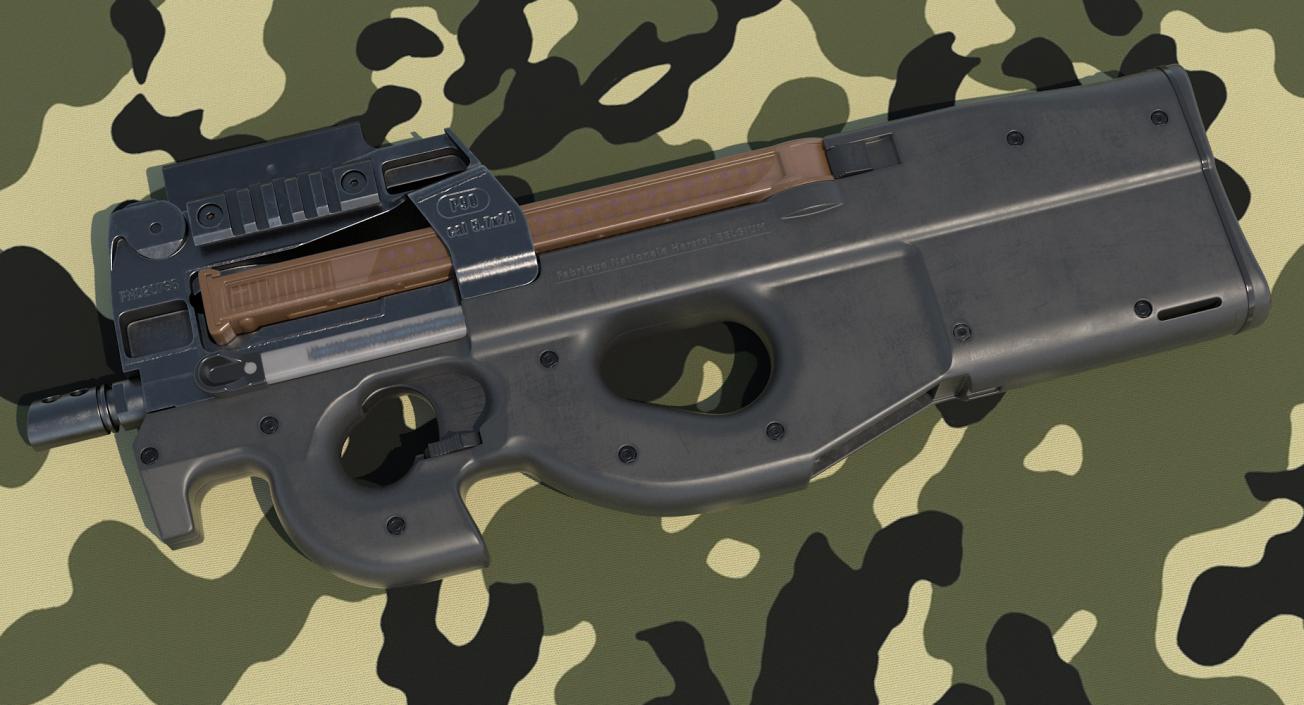 3D model FN P90 Personal Defense Weapon