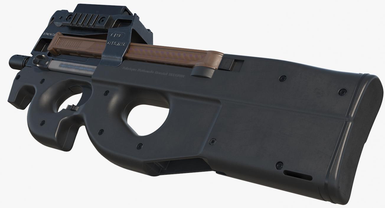 3D model FN P90 Personal Defense Weapon