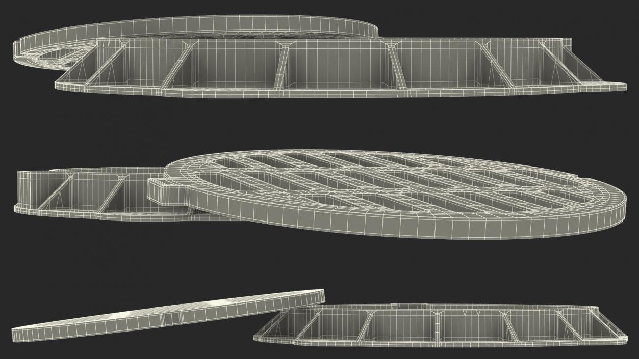 3D Rusty Storm Water Sewer model