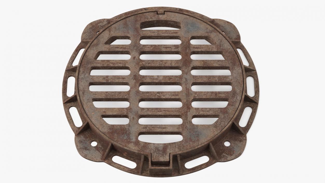 3D Rusty Storm Water Sewer model