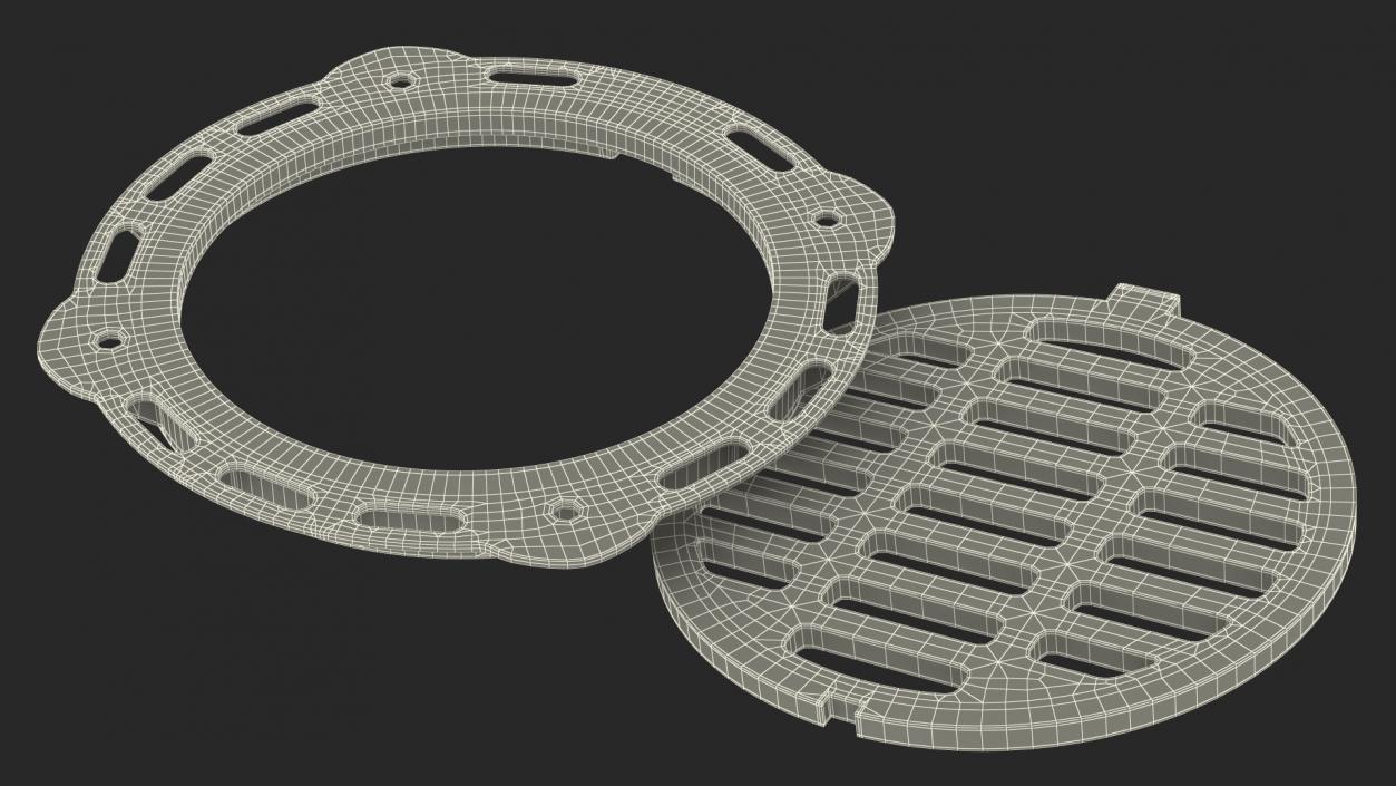 3D Rusty Storm Water Sewer model