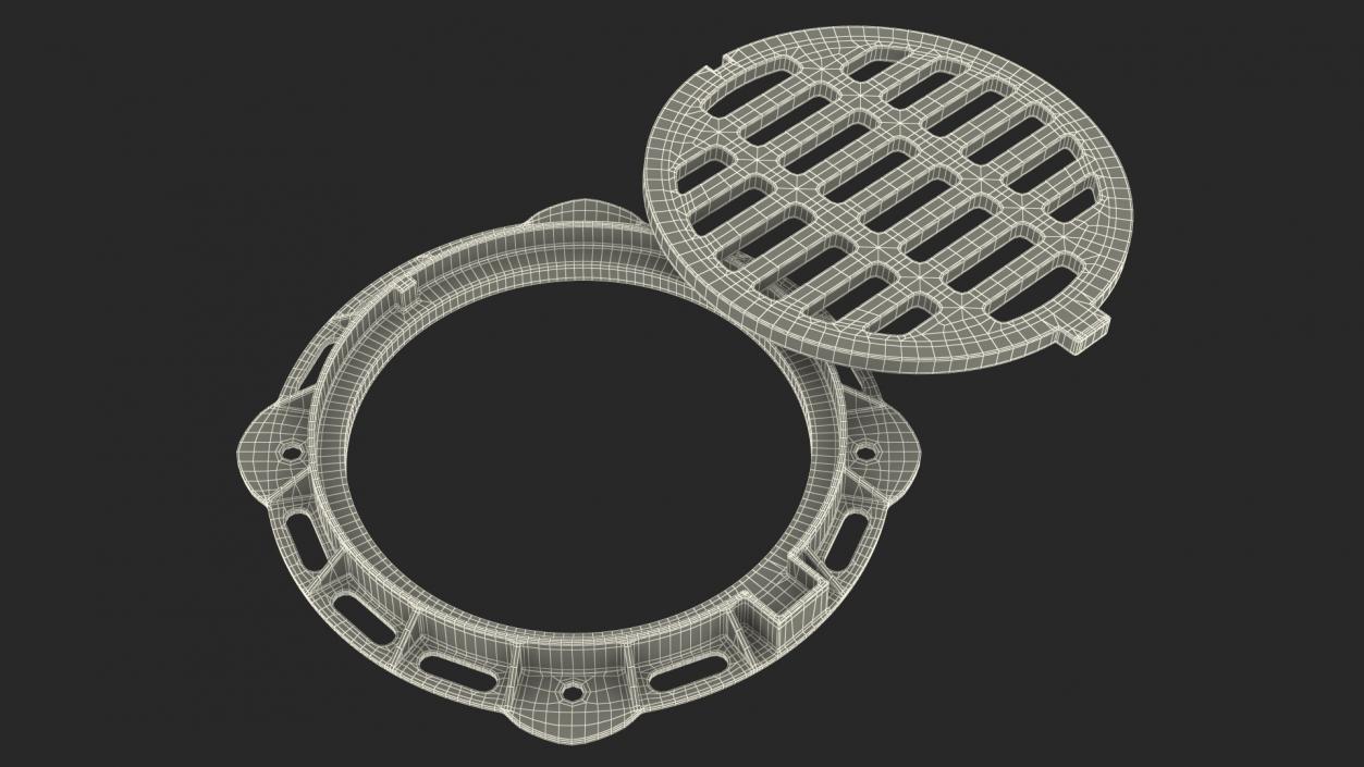 3D Rusty Storm Water Sewer model