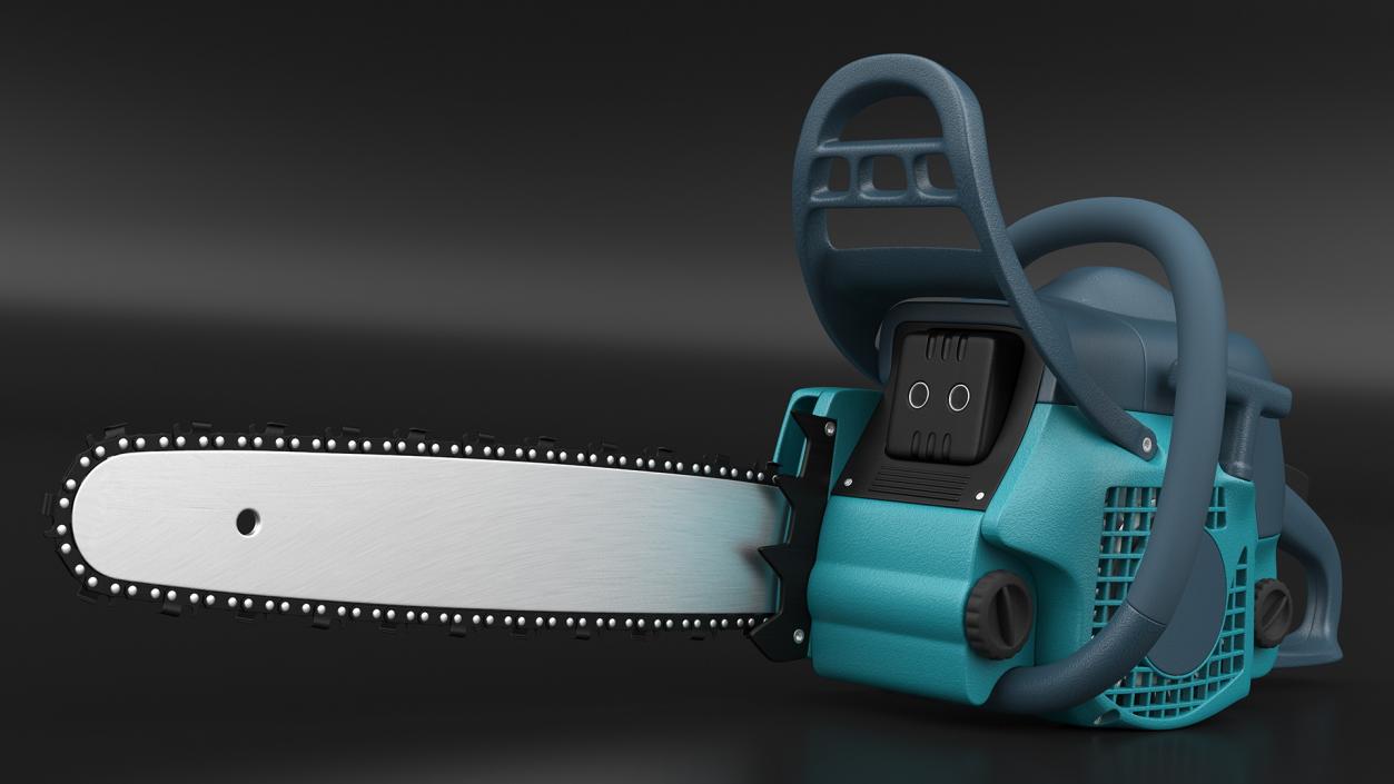 3D model Professional Gas Chainsaw