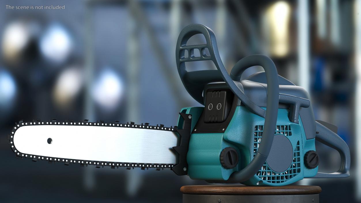 3D model Professional Gas Chainsaw