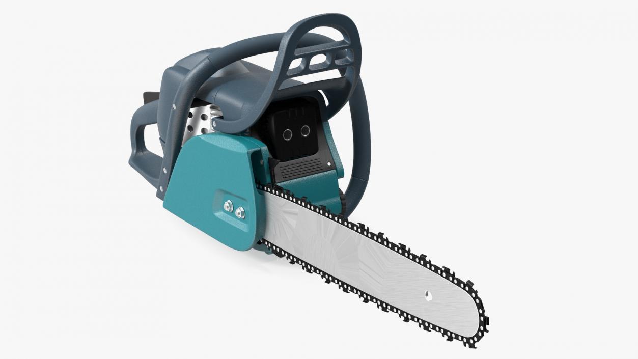 3D model Professional Gas Chainsaw