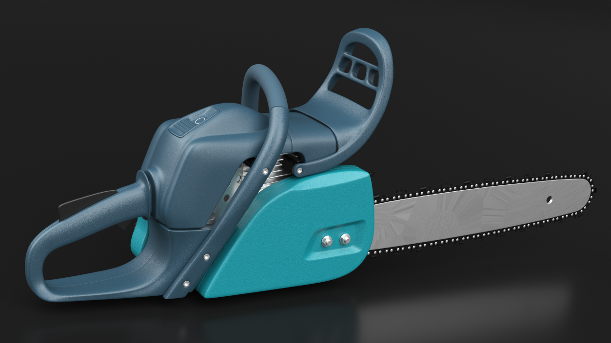 3D model Professional Gas Chainsaw