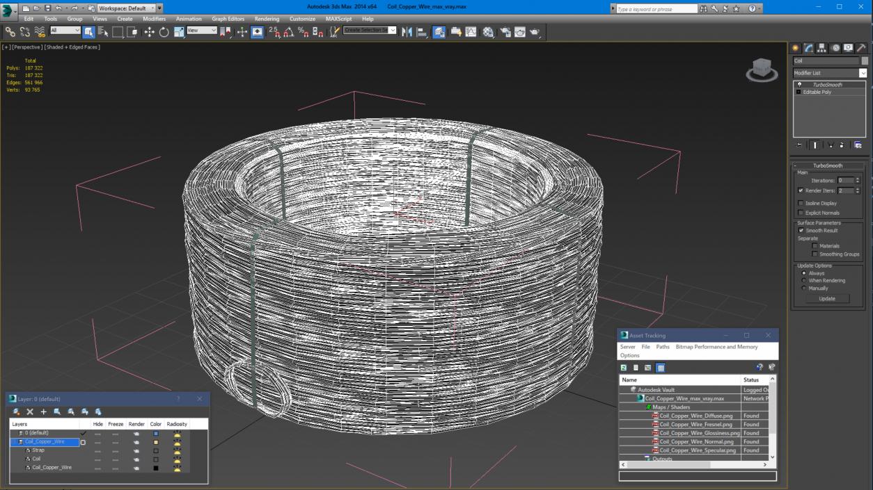 3D Coil Copper Wire