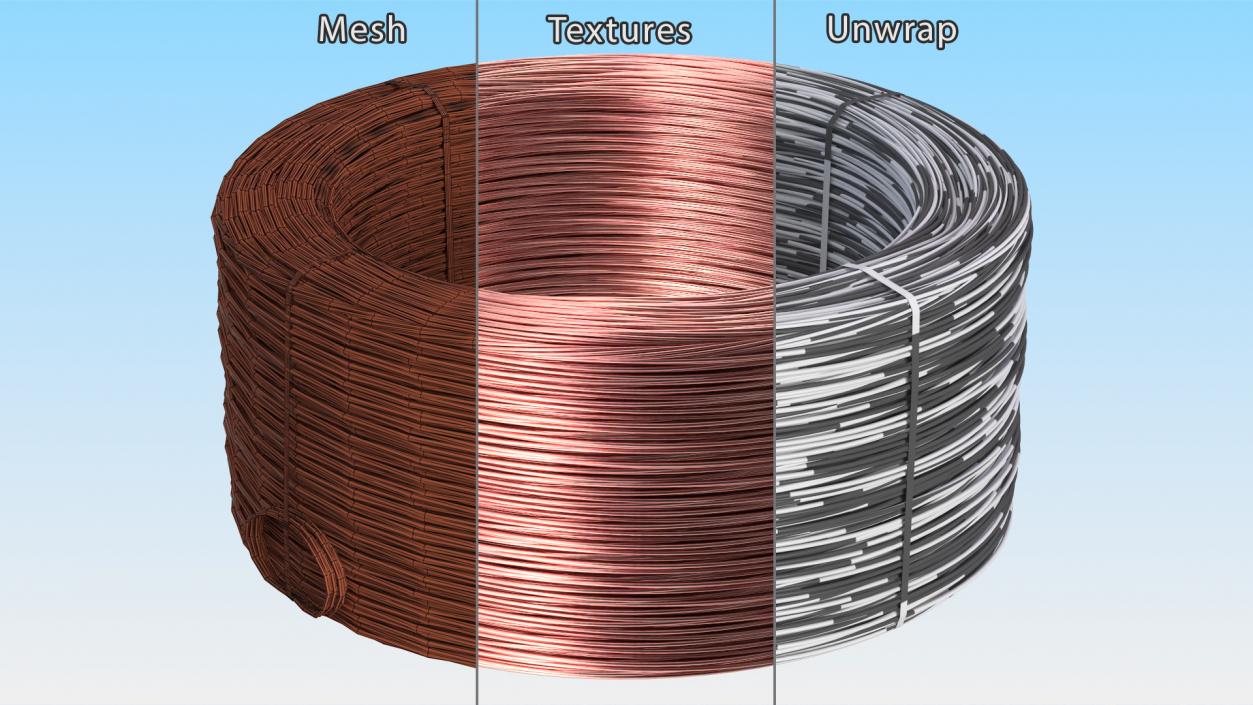 3D Coil Copper Wire