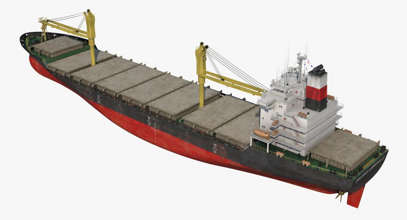 3D model Cargo Ship