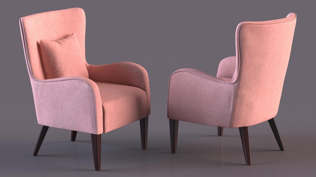 Armchairs Collection 6 3D