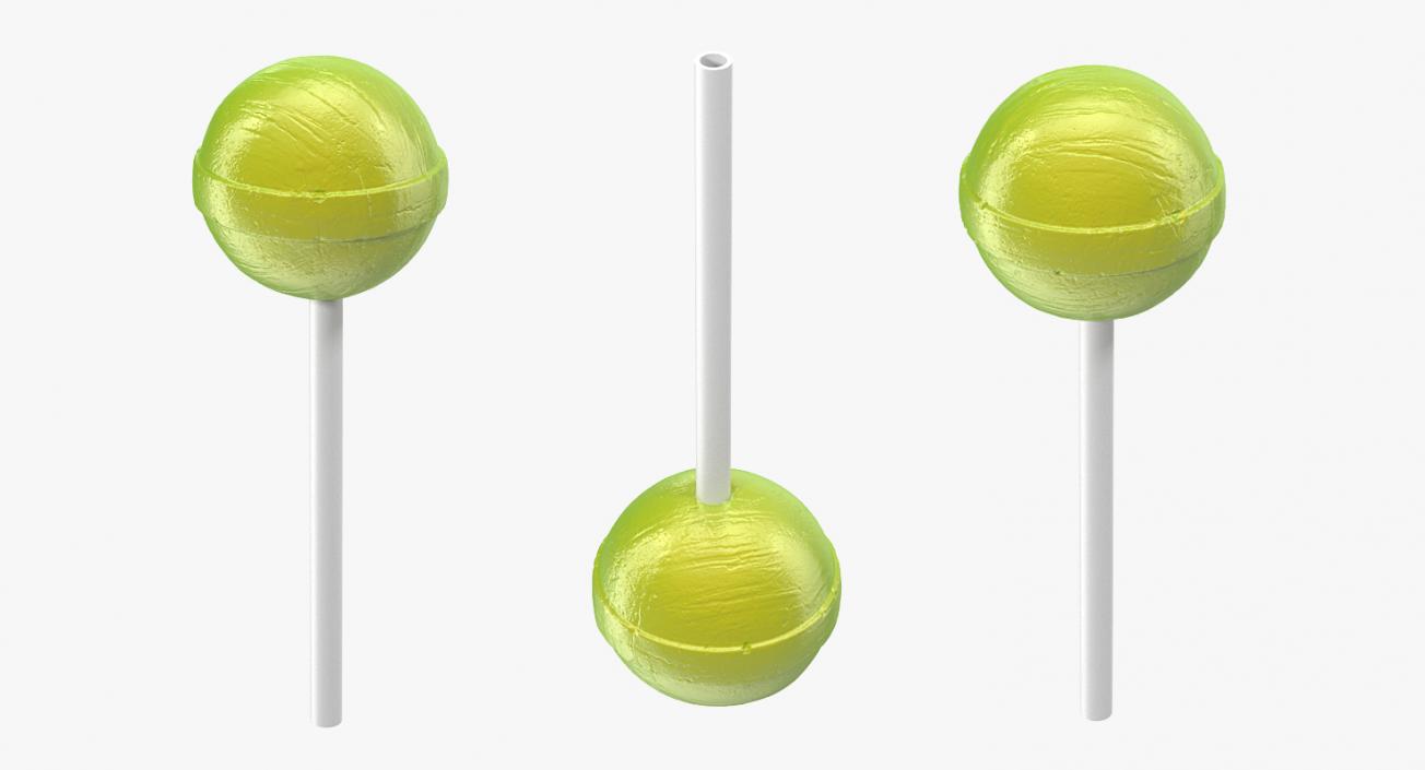 3D Chupa Chups Lollipop Apple