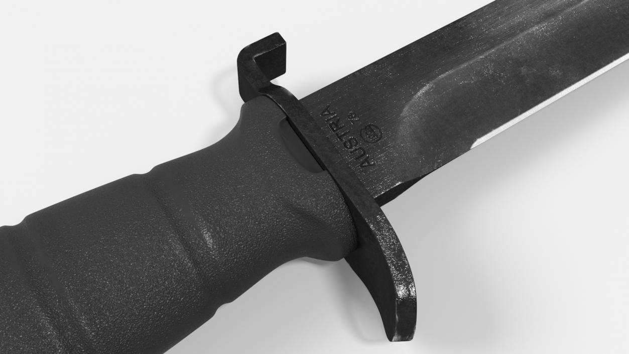 3D Tactical Combat Knife Glock FM 79 model