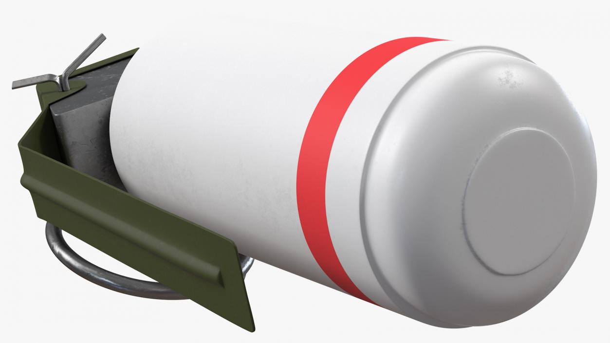 3D XM58 Riot Control CS Grenade model