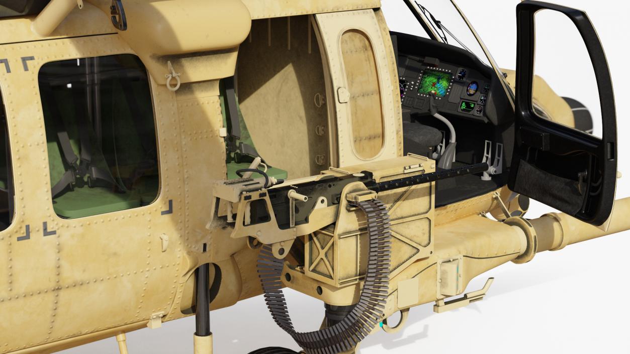 Sikorsky Military Rigged Helicopters Collection 3 3D model