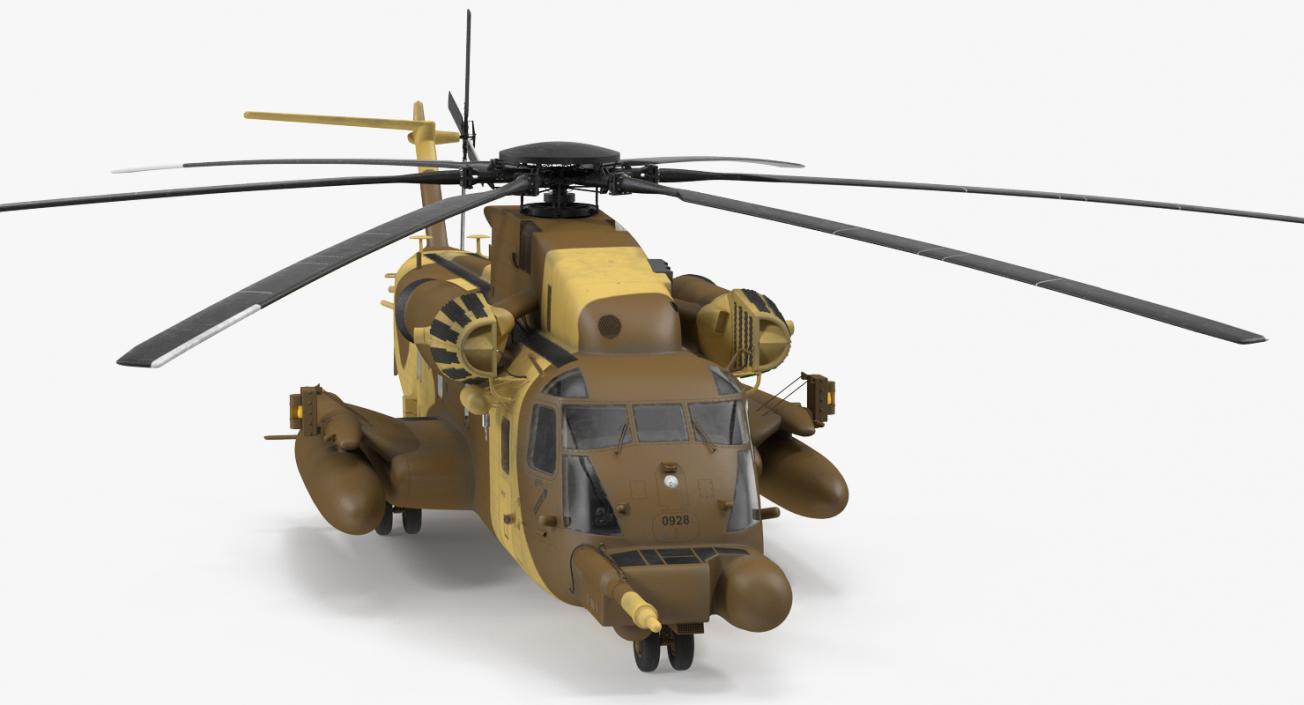 Sikorsky Military Rigged Helicopters Collection 3 3D model