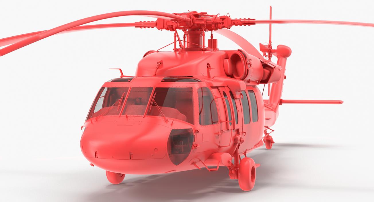 Sikorsky Military Rigged Helicopters Collection 3 3D model