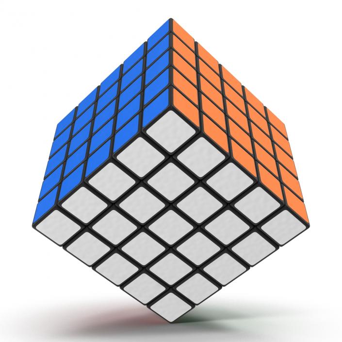 3D Rubiks Professional 5x5 Cube model