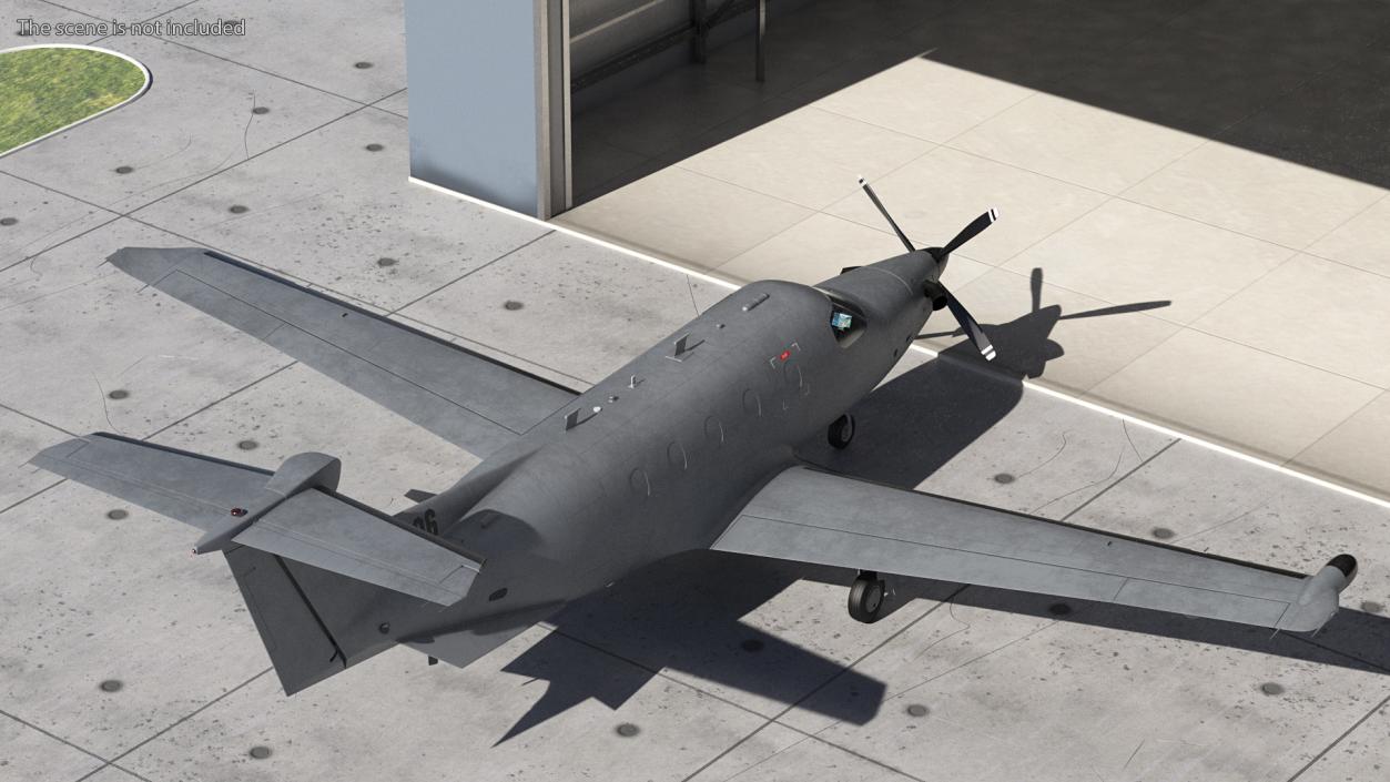 3D model Pilatus U 28A Us Air Force Aircraft