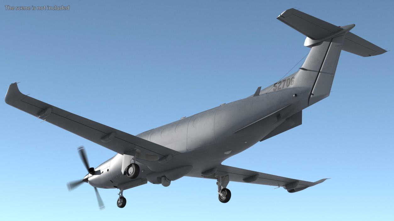 3D model Pilatus U 28A Us Air Force Aircraft