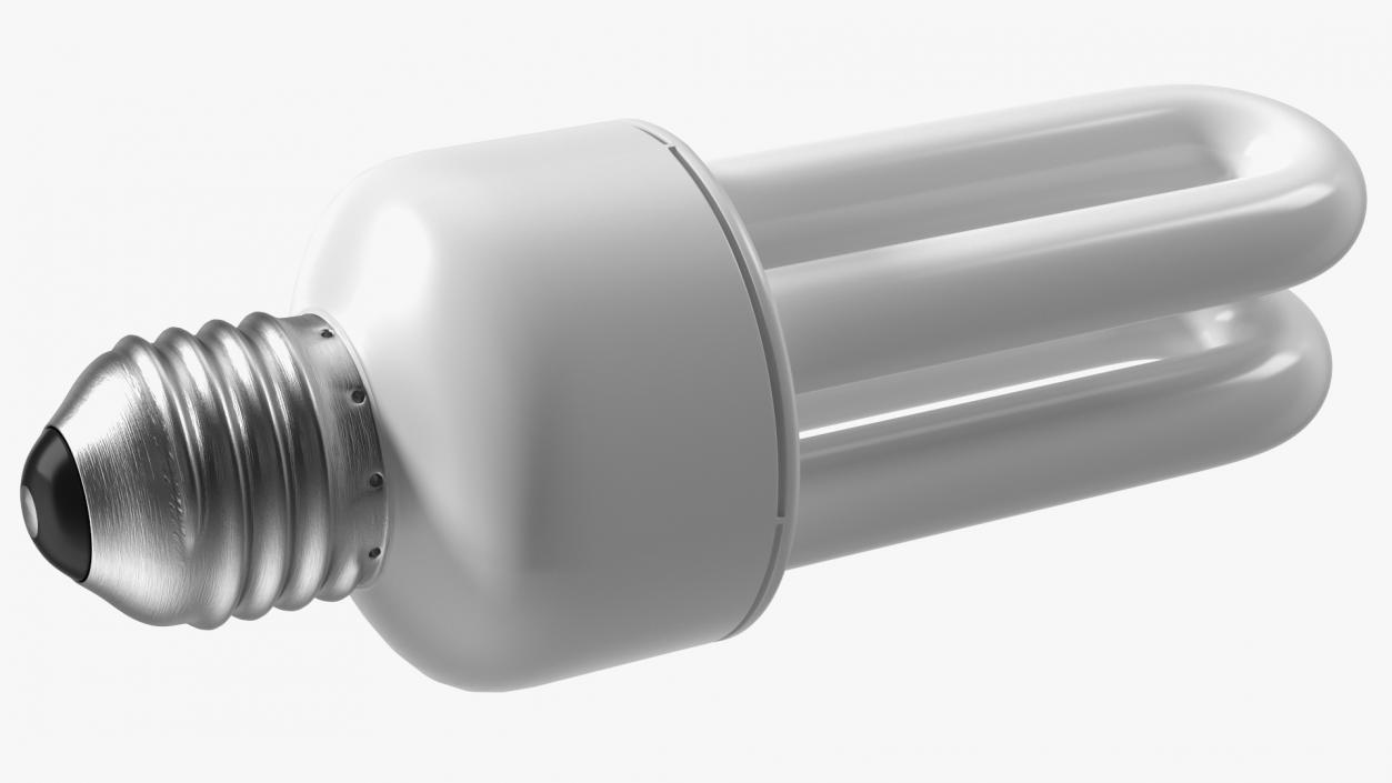 3D Ubend Compact Fluorescent Light Bulb