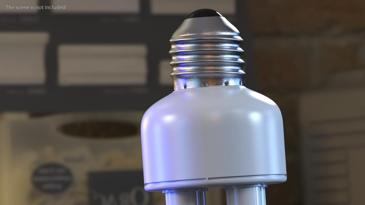 3D Ubend Compact Fluorescent Light Bulb