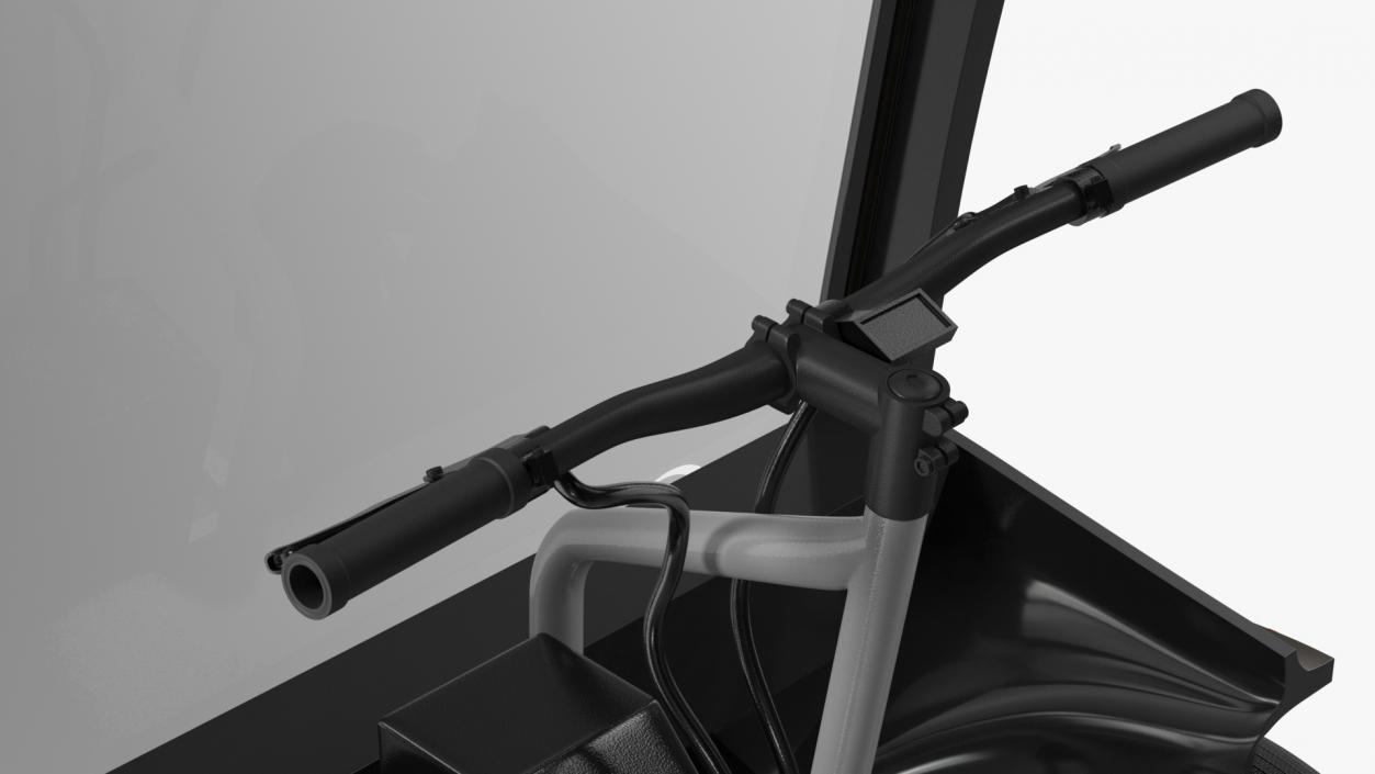 Delivery Bike EAV UPS Rigged for Maya 3D