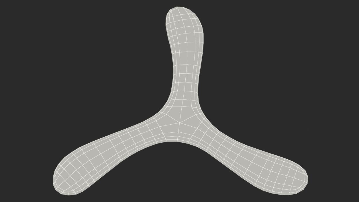 Three Winged Boomerang 3D